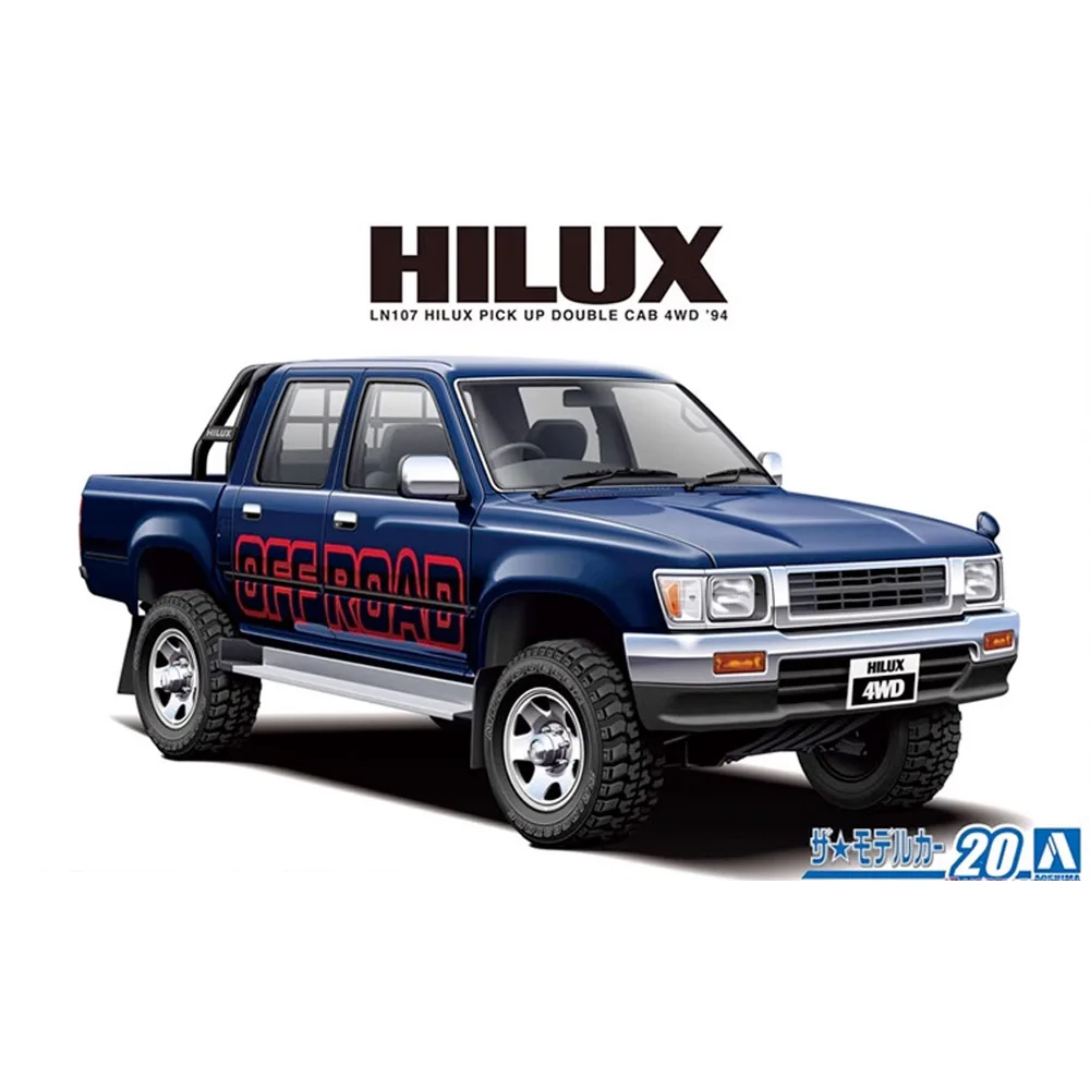 Model Kit Nissan Skyline - Aoshima 06217 1/24 LN107 Hilux Camioneta
