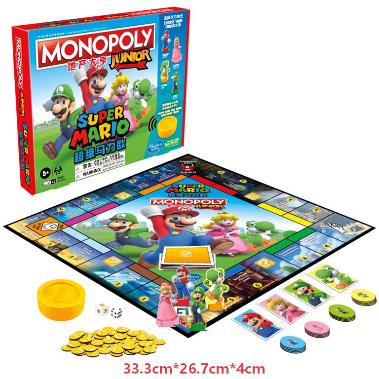 Hasbro Game Monopoly - Juego de cartas MONOPOLY Super Mario