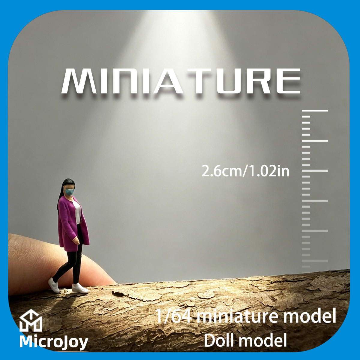 Model Kit Train - Figura en Miniatura a Escala 1:64,
