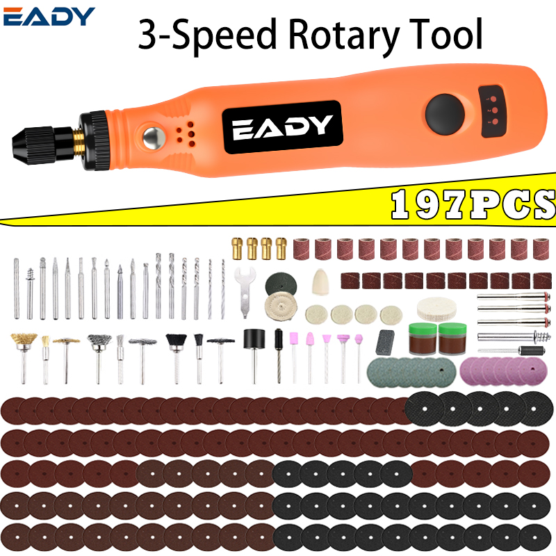 Model Kit Tool - Kit de herramientas rotatorias inalámbricas USB