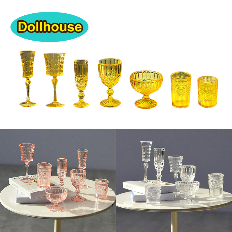 Model Kitchen Set - 7 unids/set 1:6 taza de agua