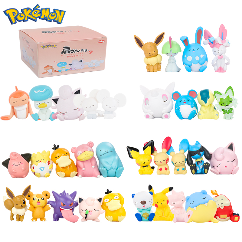 Model Kit Game - Set de 5 Figuras de Pokémon