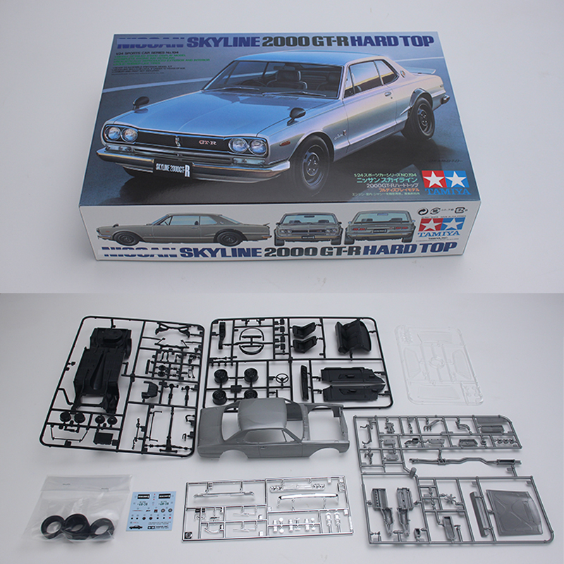 Model Kit Nissan Skyline - TAMIYA-kit de modelo de plástico 24194