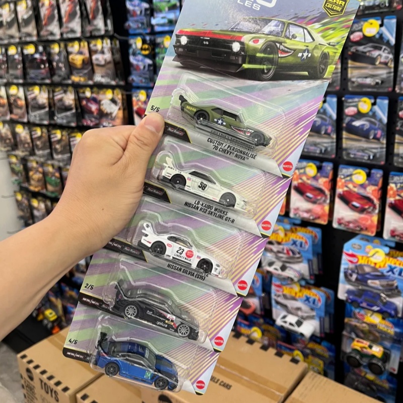 Nuevo Hot Wheels Premium Car C - Model Kit Nissan Skyline reseña y precio