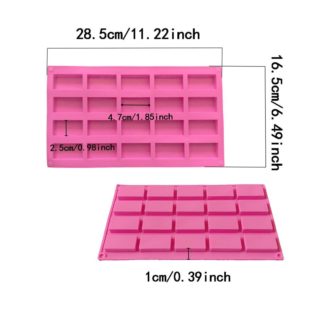 1 molde de silicona rectangula - Model Kitchen Set reseña y precio