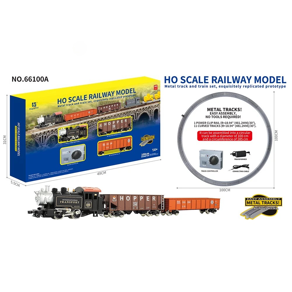 Modelo de Tren de Metal Escala - Model Kit Train reseña y precio