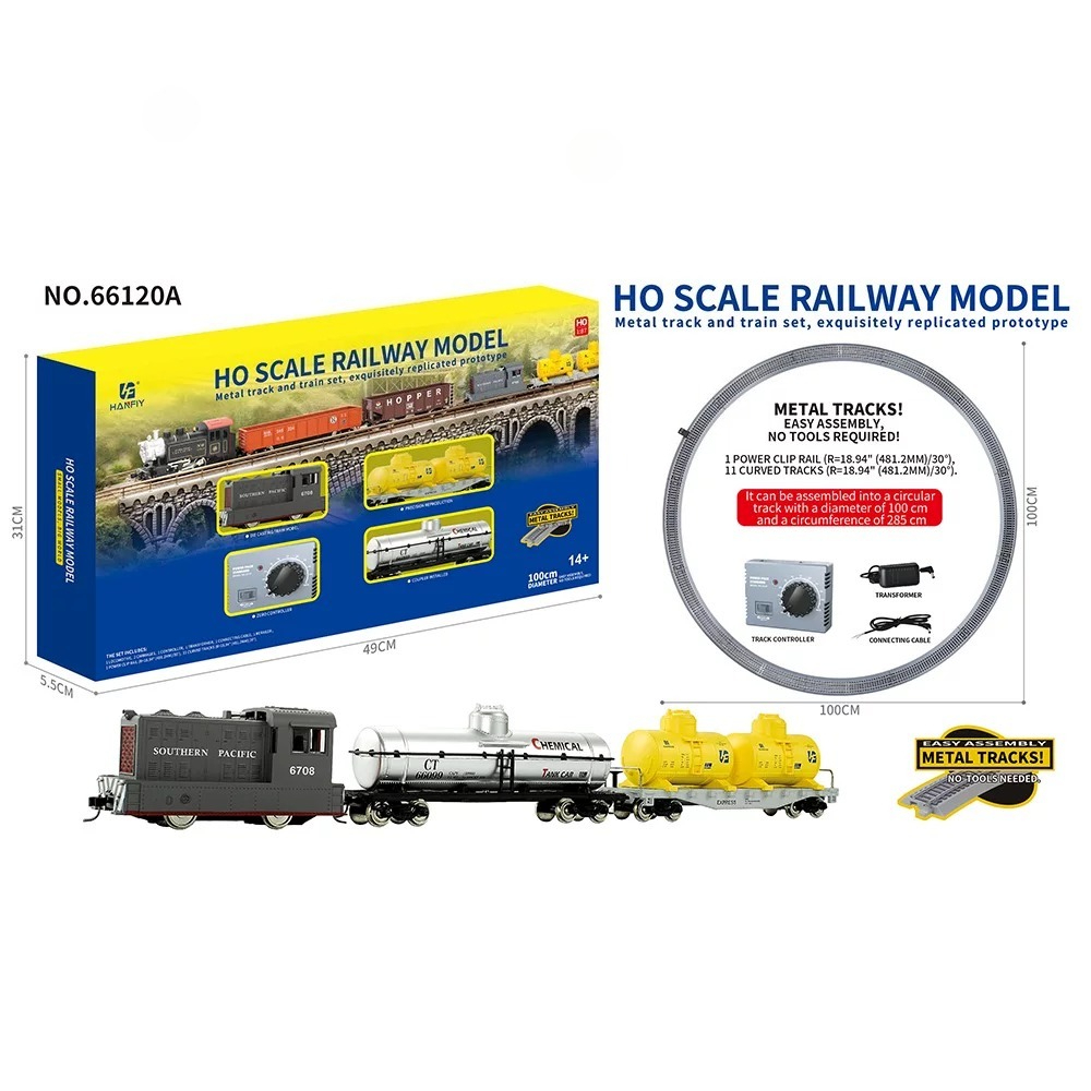 Modelo de Tren de Metal Escala - Model Kit Train reseña y precio