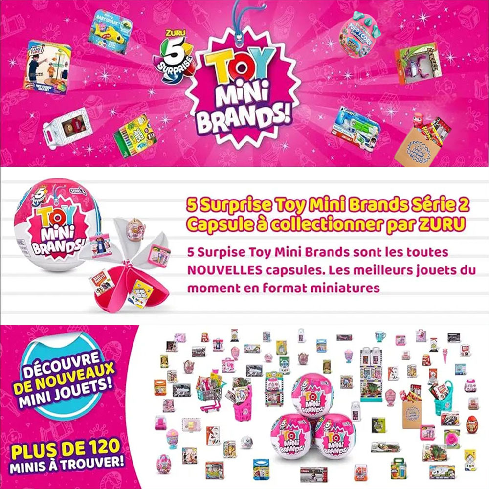 Zuru 5 Surprise Toy Mini Brand - Model Kit Brand reseña y precio
