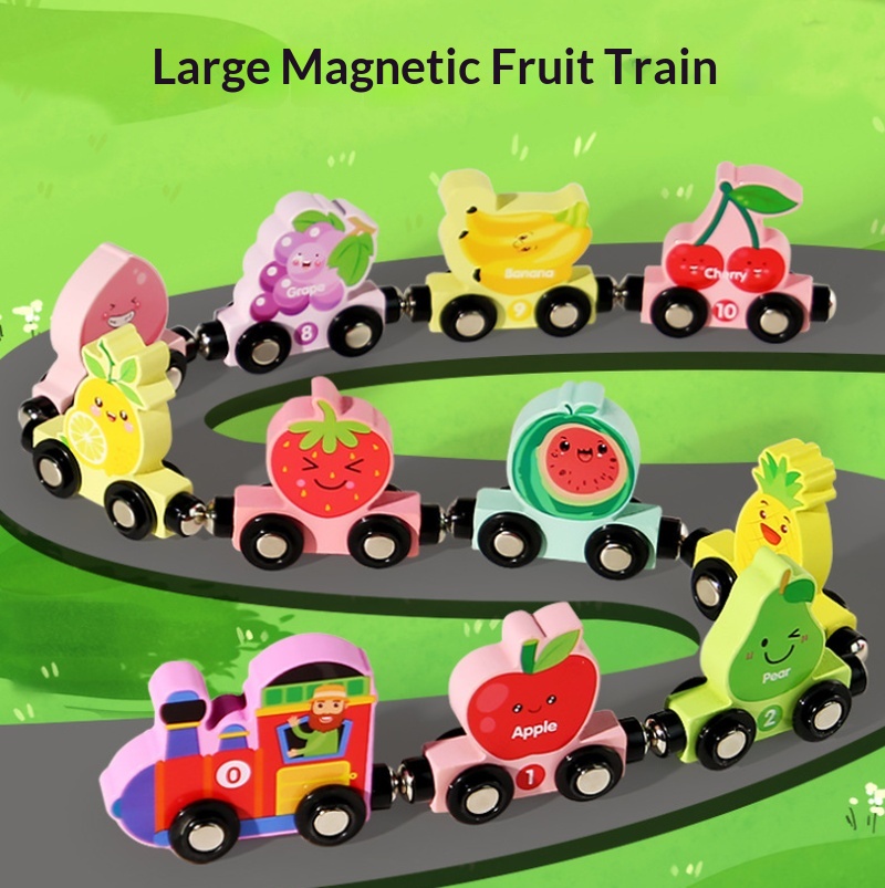 Tren de Frutas Magnético de Ma - Model Kit Train reseña y precio