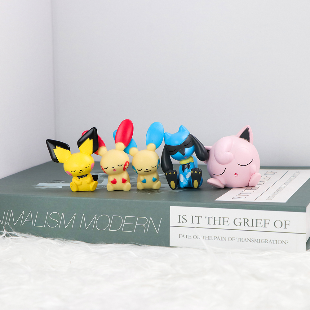 Set de 5 Figuras de Pokémon Ma - Model Kit Game reseña y precio