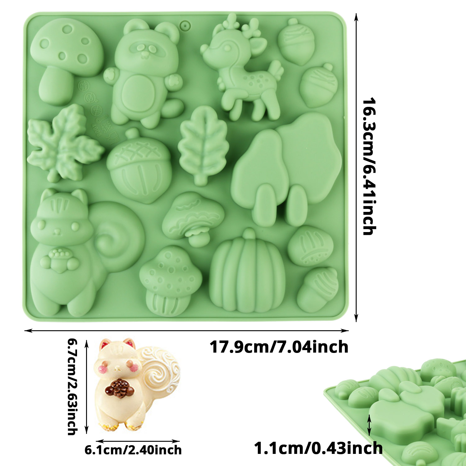 1 molde de silicona para paste - Model Kitchen Set reseña y precio