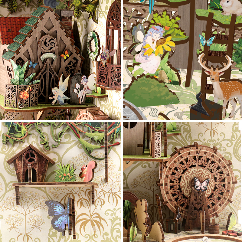 Kit de Casa en Miniatura DIY B - Model Kit Levels reseña y precio