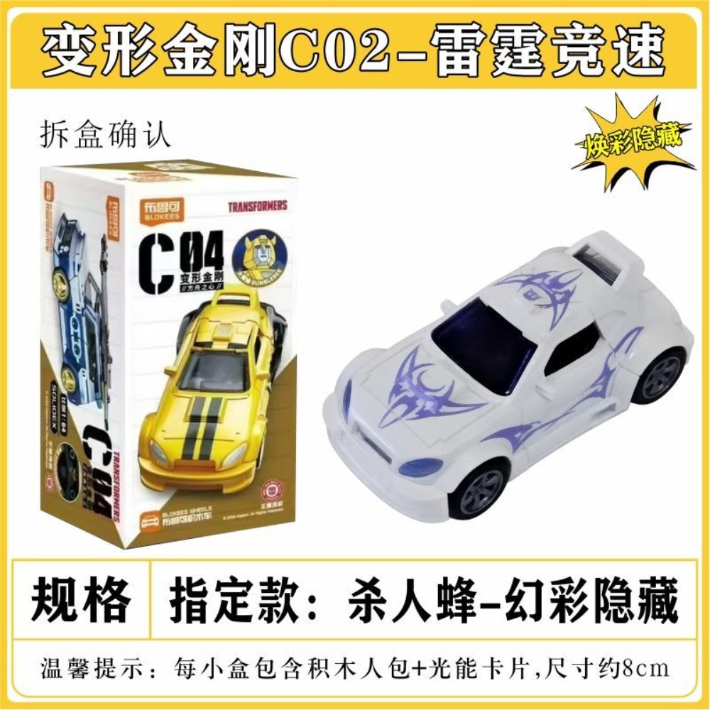 Bloker Transformers Block Car  - Model Kit Train reseña y precio