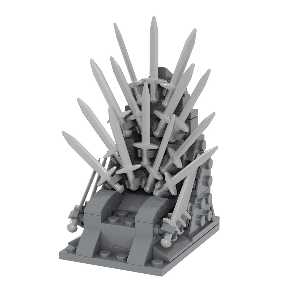 MOC-espada de trono de hierro, - Model Kit Iron Sickle reseña y precio