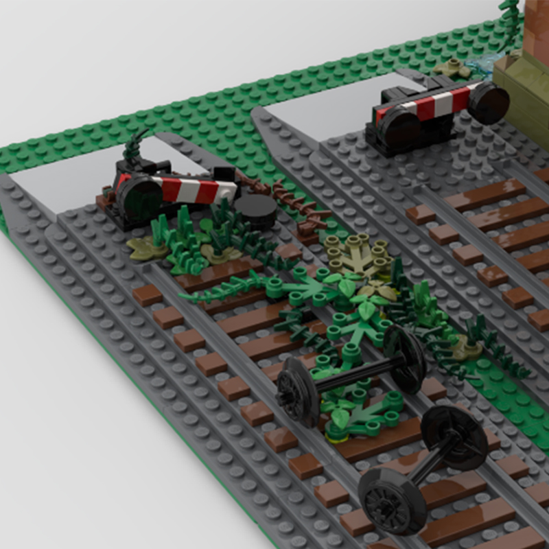 MOC Tren de juguete no operati - Model Kit Train reseña y precio