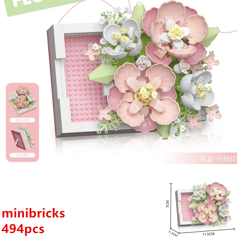 DIY 3D famosa Rosa hibisco flo - Model Kit Expert reseña y precio