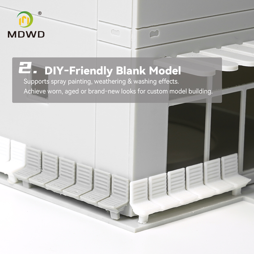 Modelo de Banco Público Escala - Model Kit Train reseña y precio