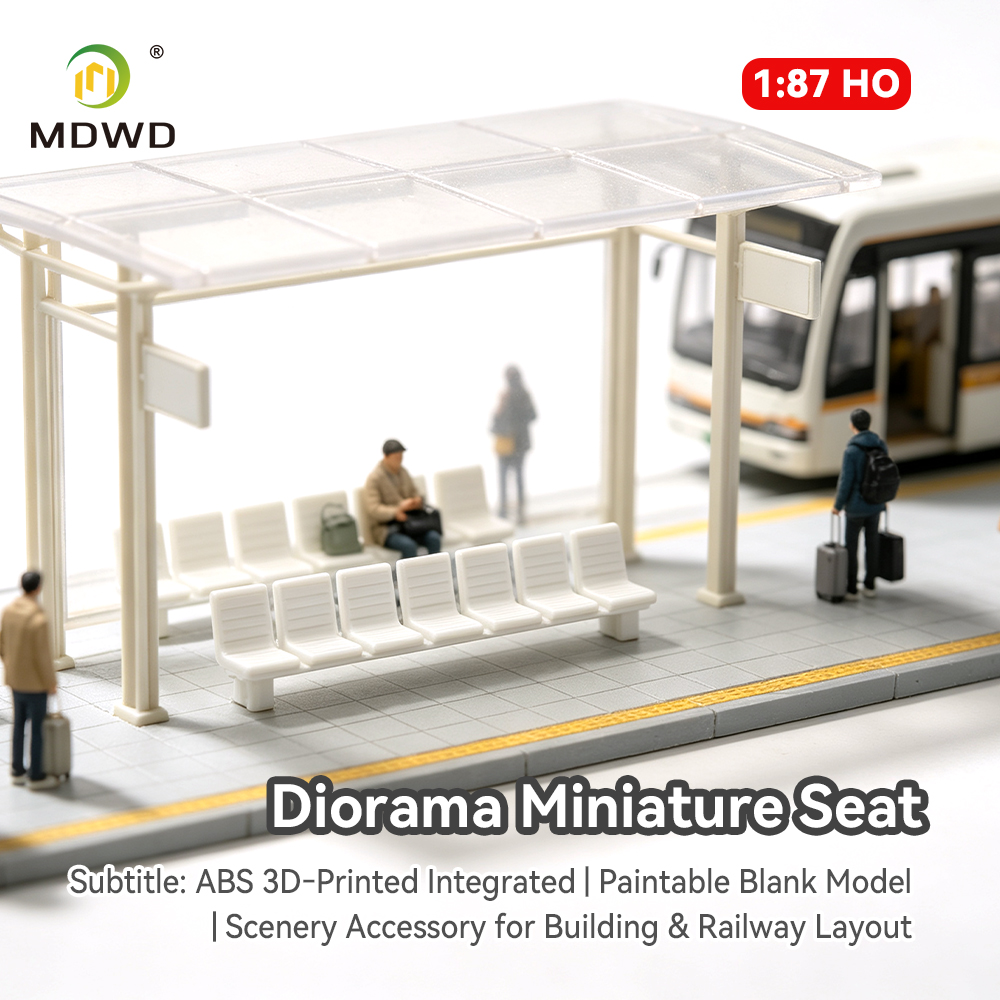 Modelo de Banco Público Escala - Model Kit Train reseña y precio