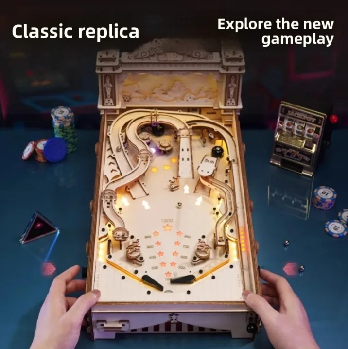 Kit de Modelo de Pinball Mecán - Model Kit Levels reseña y precio