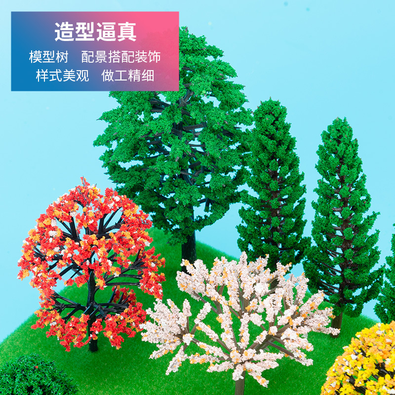 Modelo a escala HO, árboles, a - Model Kit Train reseña y precio