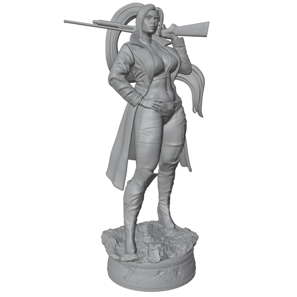 Estatua de resina en miniatura - Model Kit Que Es reseña y precio